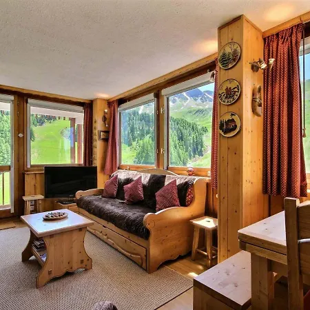 Grand Au Pied Des Pistes Avec Balcon, Pour 6 Personnes - Fr-1-455-40 Apartment La Plagne